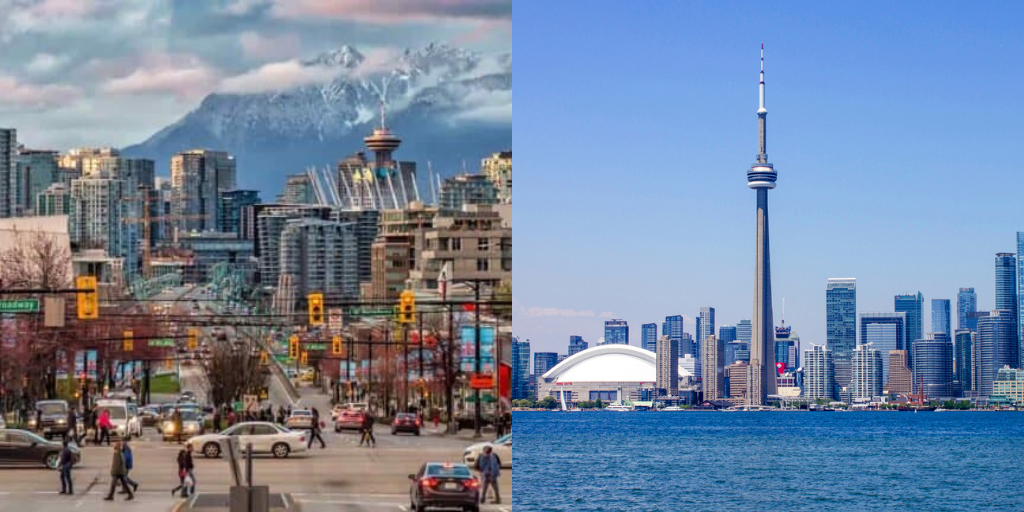 Vancouver o Toronto: ¿Cuál es la mejor para estudiar y trabajar?